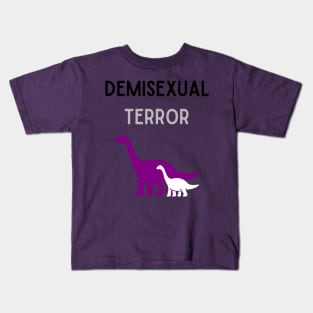 Demisexual Terror 3 Kids T-Shirt